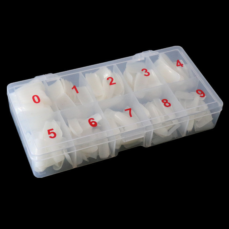 Nail Art 500 Piece Box Armor Pieces Transparent Fully Pasted Half Pasted Pieces Fake Nail Pieces Transparent French Natural Nail Art 500 Piece Box Armor Pieces Transparent Fully Pasted Half Pasted Pieces Fake Nail Pieces Transparent French Natural